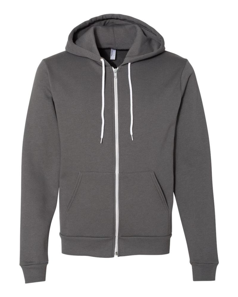 American Apparel F497US Unisex Flex Fleece Zip Hoodie