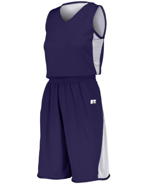 Russell 5R5DLX - Ladies Undivided Single Ply Reversible Jersey