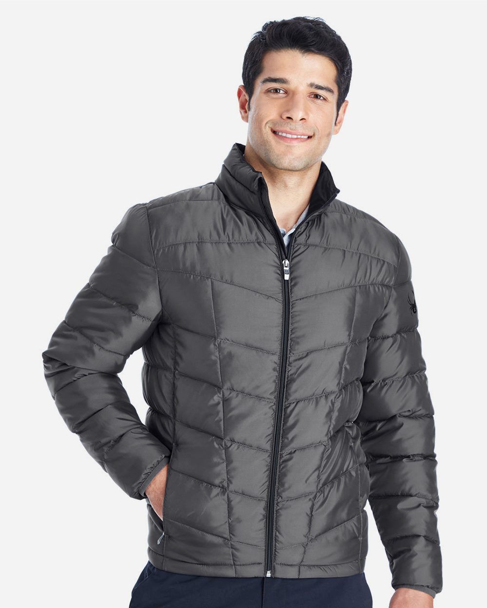 Spyder 187333 Mens Insulated Puffer Jacket | TShirtIdeal USA