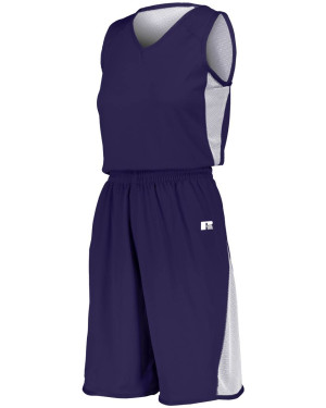 Russell 5R5DLX - Ladies Undivided Single Ply Reversible Jersey