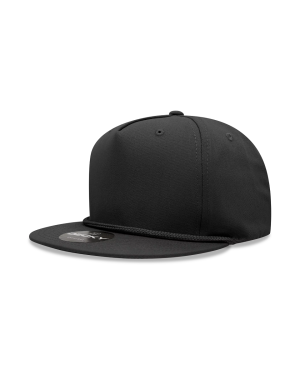 Decky 1041 - 5 Panel High Profile Structured Cotton Blend Rope Hat