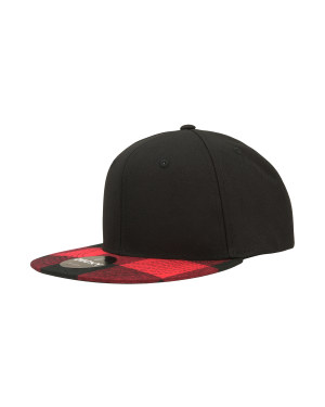 Decky 1045 - 6 Panel High Profile Structured Plaid Bill Snapback