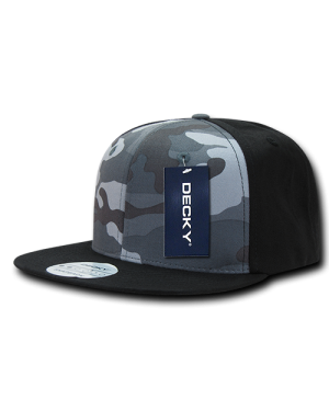 Decky 1049 - 6 Panel High Profile Structured Camo Snapback