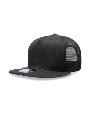 Decky 1082 - 5 Panel High Profile Structured Denim Trucker Cap