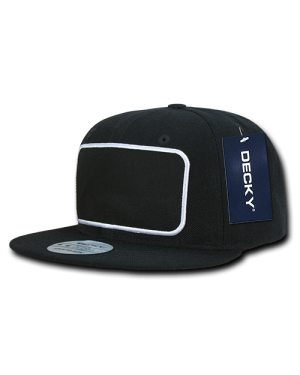 Decky 1096 - 6 Panel High Profile Structured Patch Snapback Cap