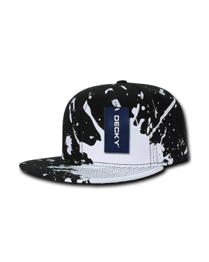 Decky 1125 - 6 Panel High Profile Structured Splat Snapback Cap