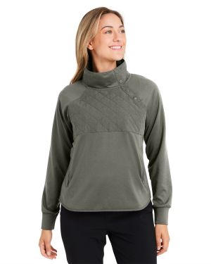Swannies SWE400L - Women's Ellis Snap Neck Pullover