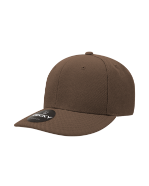 Decky 207 - 6 Panel Mid Profile Structured Acrylic/Polyester Cap