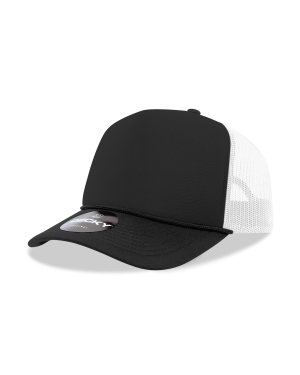 Decky 212 - 5 Panel High Profile Structured Two Tone Foam Trucker Cap