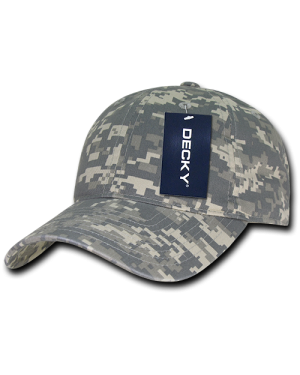 Decky 216 - 6 Panel Low Profile Relaxed Camo Dad Cap