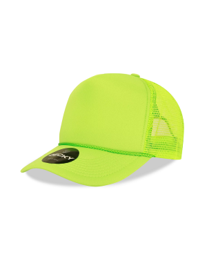 Decky 221 - 5 Panel High Profile Structured Foam Trucker Cap