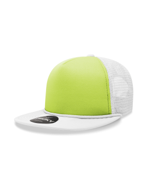 Decky 222 - 5 Panel High Profile Structured Two Tone Foam Trucker