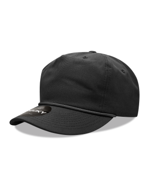 Decky 252 - 5 Panel High Profile Relaxed Cotton Rope Cap