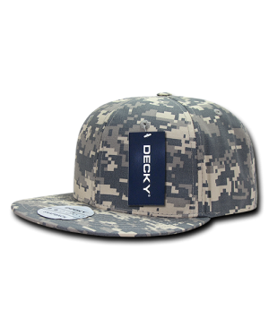 Decky 360 - 6 Panel High Profile Structured Ripstop Snapback