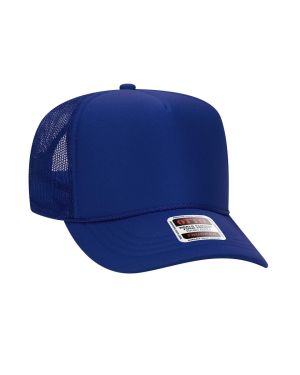 OTTO 39-165 - OTTO CAP® 5 Panel High Crown Mesh Back Trucker Hat