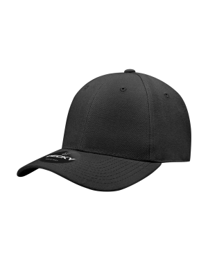 Decky 402 - 6 Panel High Profile Structured Acrylic/Polyester Fitted Cap