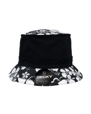 Decky 456 - Structured Floral Brim Fisherman's Hat