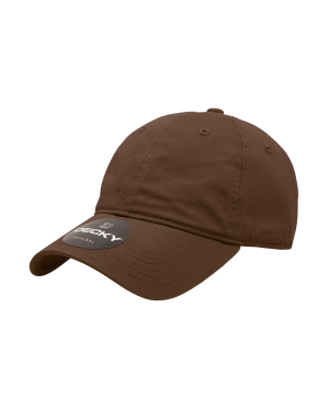 Decky 5120 - Women's 6 Panel Low Profile Relaxed Cotton Cap
