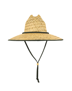 Decky 528 - Mat Straw Lifeguard Hat