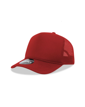 Decky 6025 - 5 Panel Mid Profile Structured Foam Trucker Cap