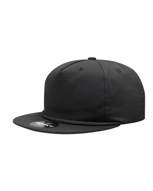 Decky 6042 - 5 Panel High Profile Relaxed Cotton Blend Rope Cap