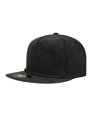 Decky 6043 - 5 Panel High Profile Relaxed Corduroy Rope Cap