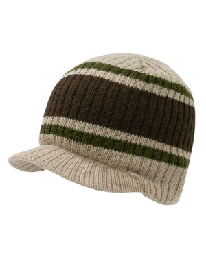 Decky 620 - Striped College HybriCap Beanie