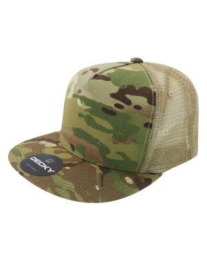Decky 6304 - MULTICAM 5 Panel Trucker Cap
