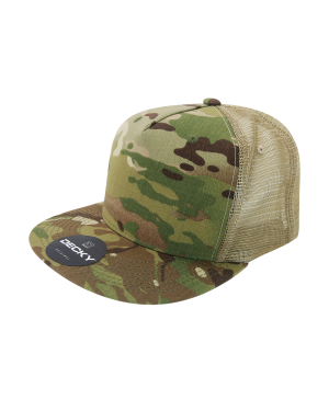 Decky 6304 - MULTICAM 5 Panel Trucker Cap