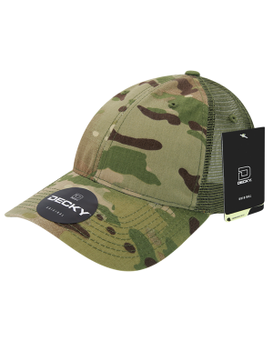 Decky 6305 - MULTICAM Relaxed L/C Trucker Cap