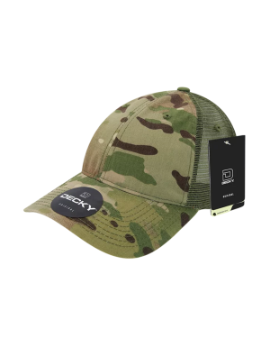 Decky 6305 - MULTICAM Relaxed L/C Trucker Cap
