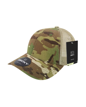 Decky 6306 - MULTICAM Structured  LC Trucker Cap