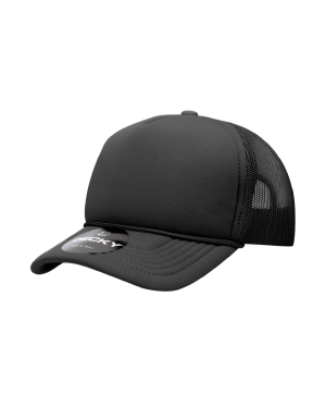 Decky 7010 - Youth 5 Panel Mid Profile Structured Foam Trucker Cap