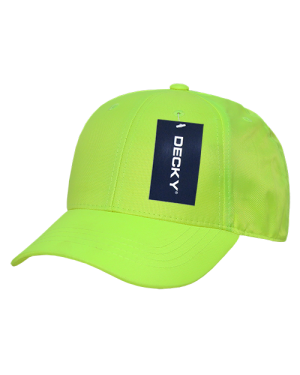 Decky 761 - 6 Panel Low Profile Structured Neon Cap