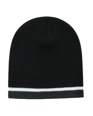 Decky 8015 - Double Striped Beanie