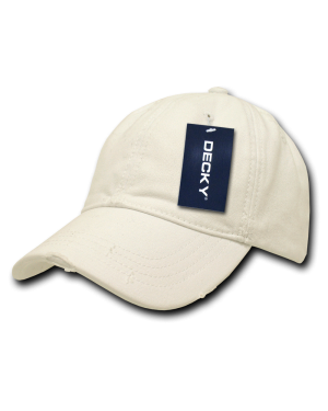 Decky 860 - 6 Panel Low Profile Relaxed Vintage Polo Fitted Cap