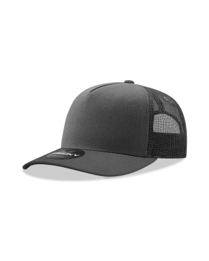 Decky 6030 - 5 Panel Mid Profile Structured Cotton Blend Trucker Cap