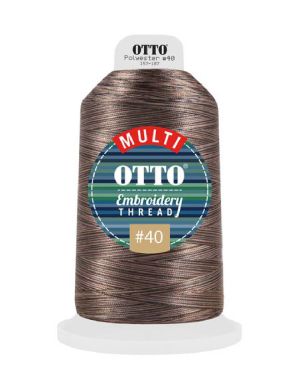 OTTO 157-107 - OTTO Embroidery Multicolor Thread #40 5,500 yd. King Cone