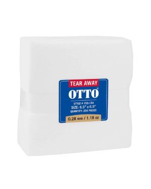 OTTO 159-104 - OTTO Embroidery Stabilizer Backing Tear Away Sheets