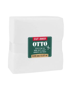 OTTO 160-103 - OTTO Embroidery Stabilizer Backing Cut Away Sheets