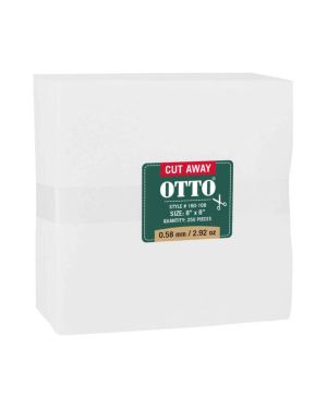 OTTO 160-108 - OTTO Embroidery Stabilizer Backing Cut Away Sheets