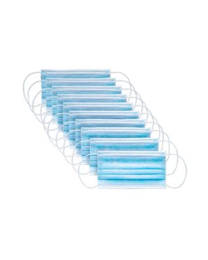 OTTO 174-1332 - OTTO CAP® 3-Ply Disposable Earloop Face Masks – 10pc Travel Packs (100 Pieces / Box)