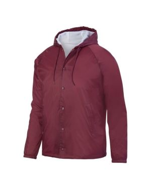 Augusta 3102 - Hooded Coach's Jacket