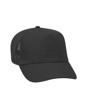 OTTO 32-1104 - OTTO CAP® 5 Panel Mid Profile Mesh Back Trucker Hat