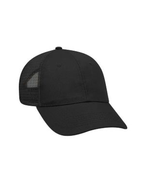 OTTO 83-1101 - OTTO CAP® 6 Panel Low Profile Mesh Back Trucker Hat
