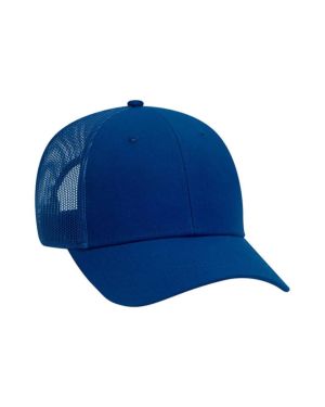OTTO 83-1273 - OTTO CAP® 6 Panel Low Profile Mesh Back Trucker Hat