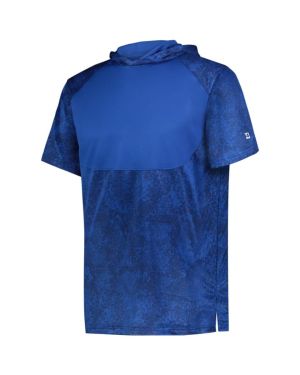 Badger Sport B12012 - YOUTH STADIUM PRINT SHORT SLEEVE HOODED TEE