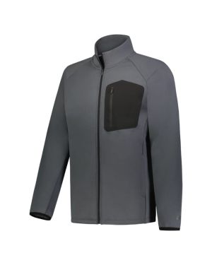 Russell R27GKM - SIDELINE GRID FLEECE FULL ZIP JACKET