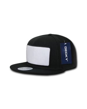 Decky 1096 - 6 Panel High Profile Structured Patch Snapback Cap