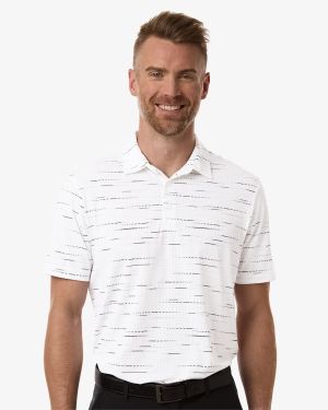 Adidas A2015 - Men's Ultimate365 Mesh Glimmer Print Polo